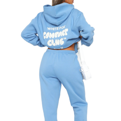 White Fox "VOL.3" Oversized Hoodie